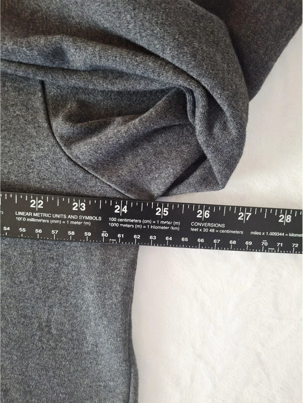 Tommy Bahama Martinique Pima Cotton Sweatshirt/Shawl Long Sleeve Gray Men's XL